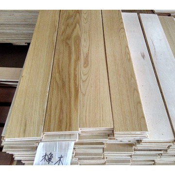 Plancher en bois machiné par chêne en bois de parquet de couleur naturelle de 3 couches